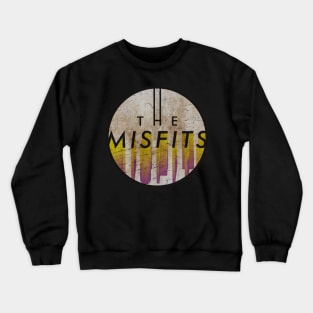 THE MISFITS - VINTAGE YELLOW CIRCLE Crewneck Sweatshirt